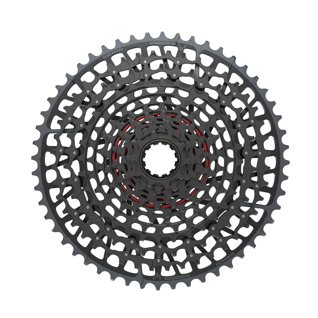 SRAM XS-1295 Eagle T-Type Cassette — 12-Speed — 10-52T (XD Driver Comp